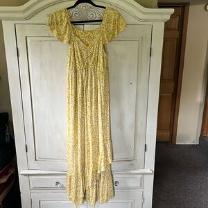 Isabel maternity maxi dress